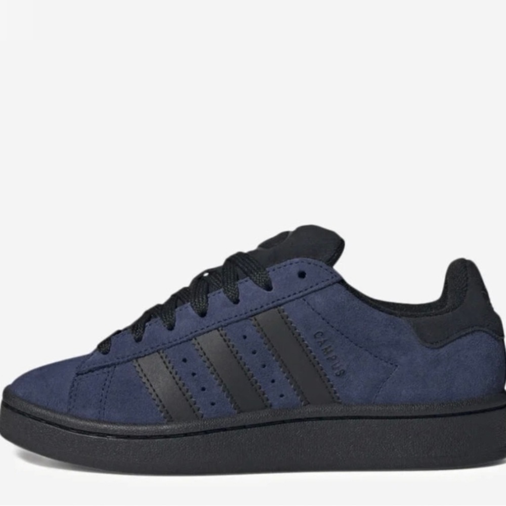 Women’s Adidas Royal Blue and Black Sneakers